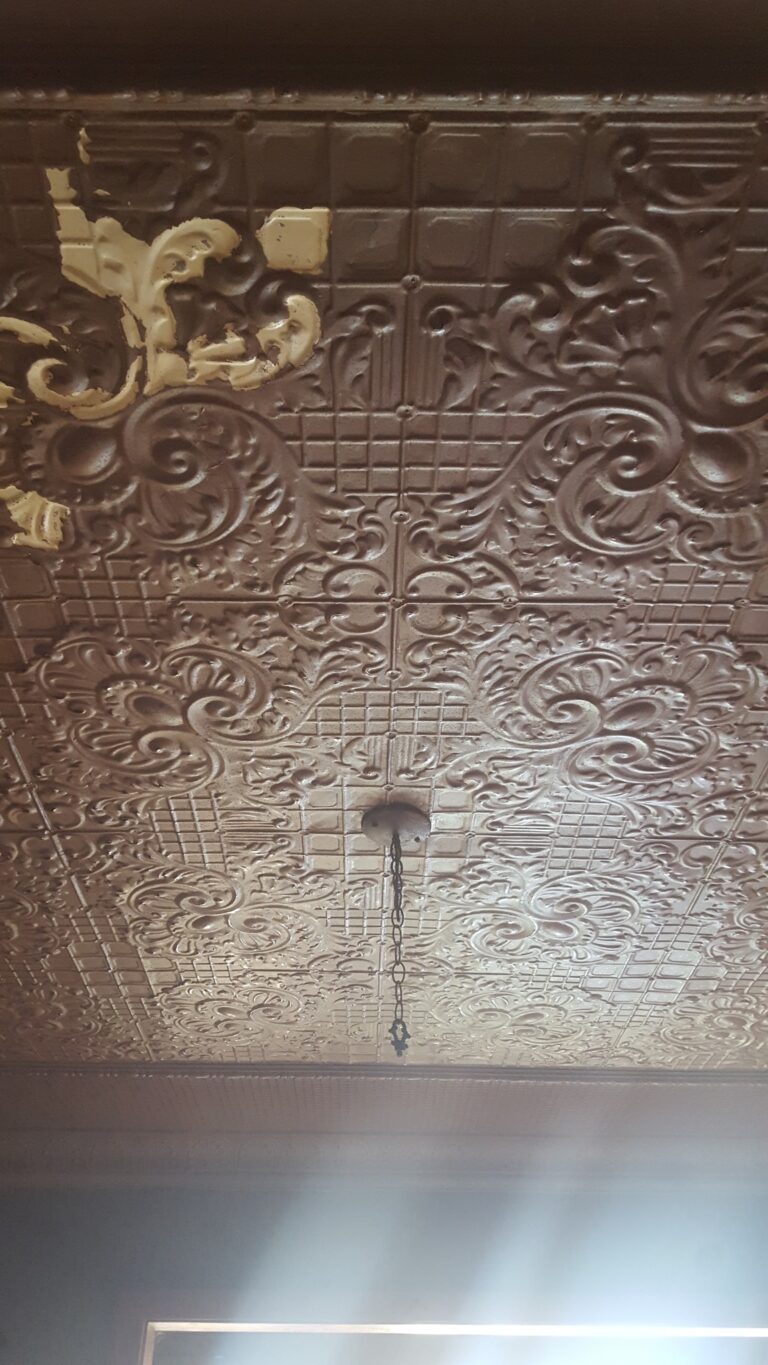 Laundry Day and Look at That Ceiling!